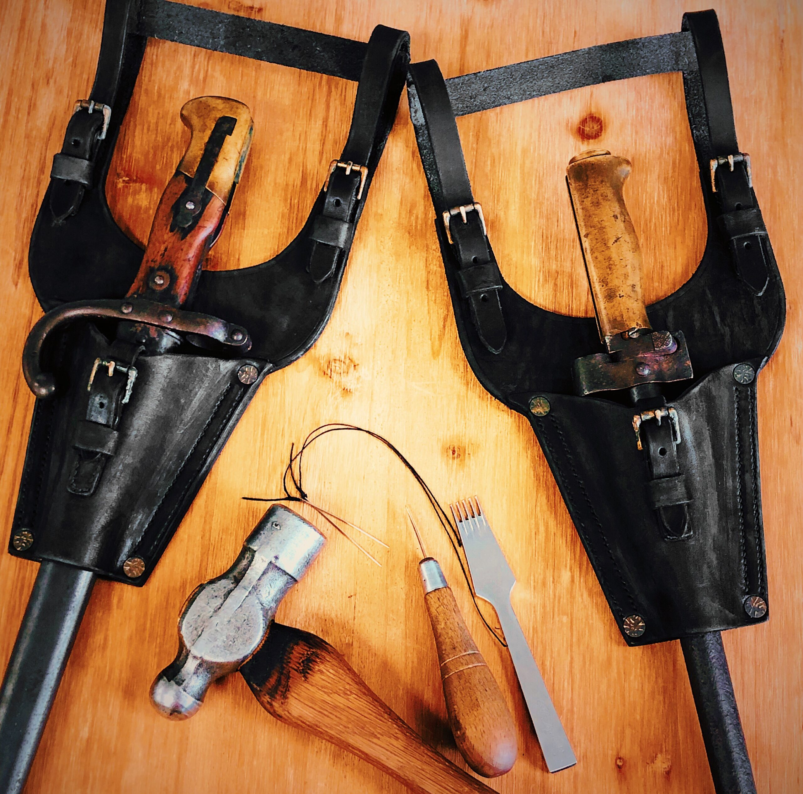 Tools for leatherwork