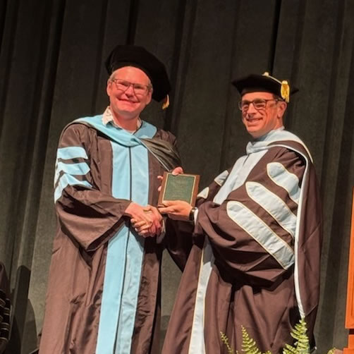 Dr. Cheston Saunders Awarded Dissertation of the Year